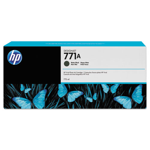 HP+771%2C+%28b6y15a%29+Matte+Black+Original+Ink+Cartridge