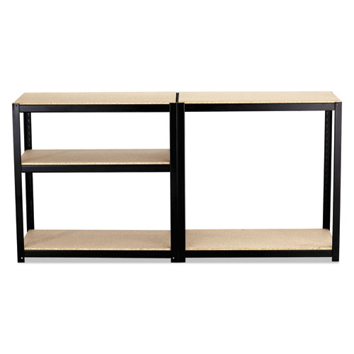Picture of Boltless Steel/Particleboard Shelving, Five-Shelf, 36w x 18d x 72h, Black