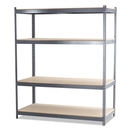 Picture of Steel Pack Archival Shelving, 69w x 33d x 84h, Gray