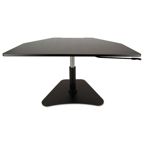 Picture of High Rise Adjustable Stand-Up Desk Converter, 28" x 23" x 12" to 16.75", Black