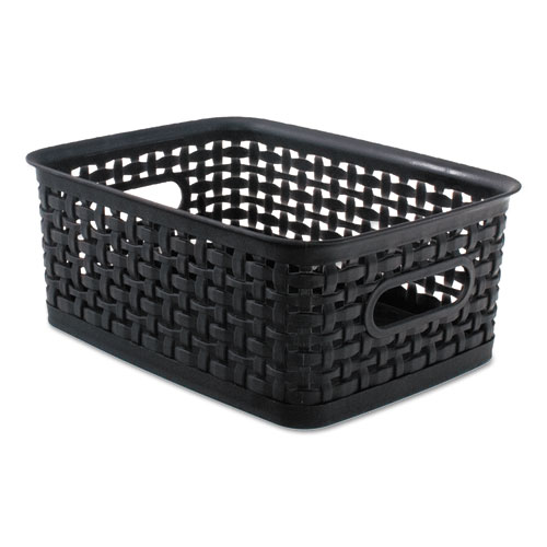 Picture of Weave Bins, 13.63 x 10.75 x 9, Black, 3/Pack