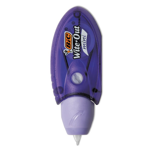 Picture of Wite-Out Brand Mini Correction Tape, Non-Refillable, Blue Applicator, 0.2" x 236"
