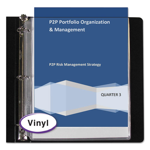 Picture of Super Heavyweight Vinyl Sheet Protectors, Nonglare, 2 Sheets, 11 x 8.5, 50/Box