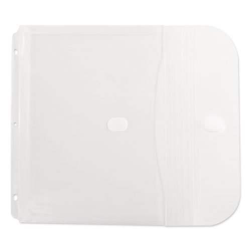 Picture of Poly Binder Pockets, 9.25 x 11.5, Clear, 5/Pack