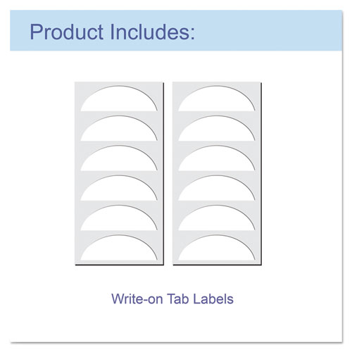 Picture of Expanding Files, 1.63" Expansion, 13 Sections, Cord/Hook Closure, 1/6-Cut Tabs, Letter Size, Blue