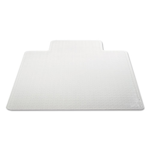 Picture of Moderate Use Studded Chair Mat for Low Pile Carpet, 45 x 53, Wide Lipped, Clear