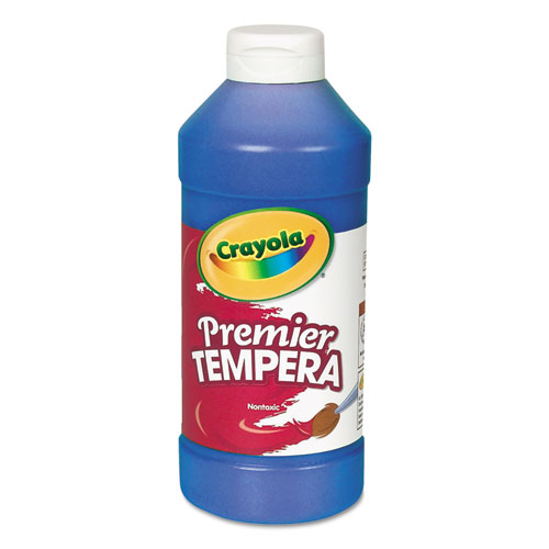 Picture of Premier Tempera Paint, Blue, 16 oz Bottle