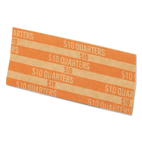 Picture of Flat Coin Wrappers, Quarters, $10, 1000 Wrappers/Box