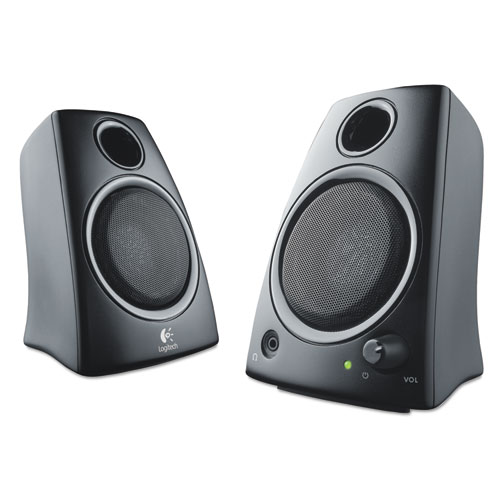 Picture of Z130 Compact 2.0 Stereo Speakers, 3.5mm Jack, Black