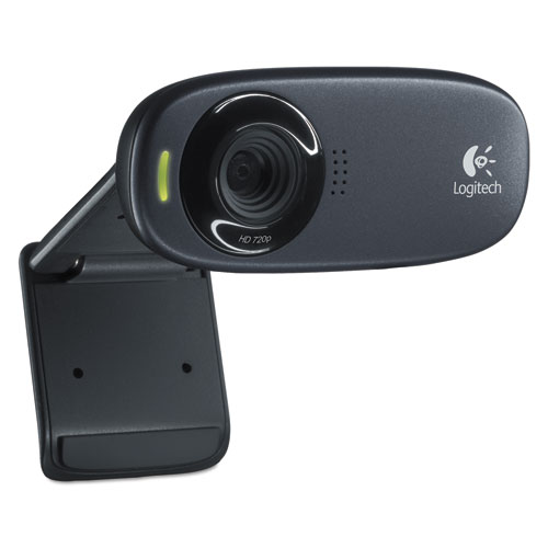 Picture of C310 HD Webcam, 1280 pixels x 720 pixels, 1 Mpixel, Black
