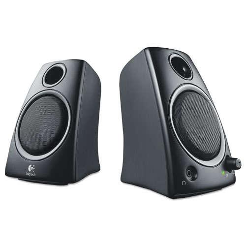 Picture of Z130 Compact 2.0 Stereo Speakers, 3.5mm Jack, Black