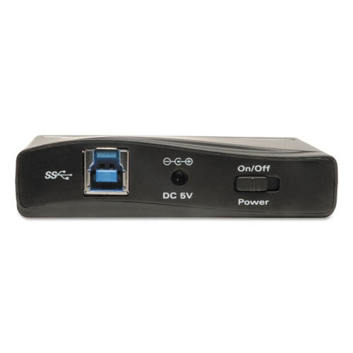 Picture of USB 3.0 SuperSpeed Hub, 4 Ports, Black