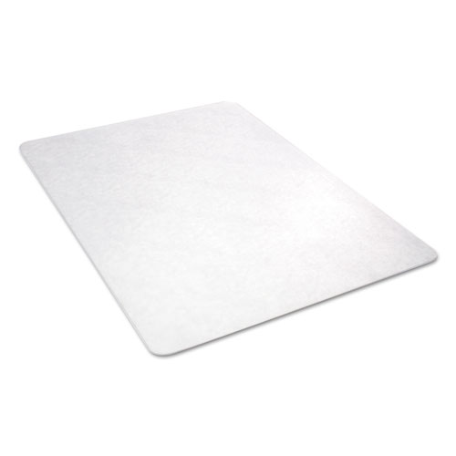 Picture of EconoMat All Day Use Chair Mat for Hard Floors, Rolled Packed, 45 x 53, Clear