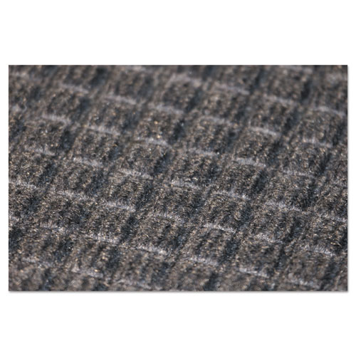 Picture of EcoGuard Indoor/Outdoor Wiper Mat, Rubber, 48 x 72, Charcoal