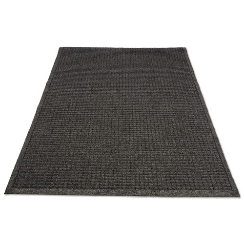 Picture of EcoGuard Indoor/Outdoor Wiper Mat, Rubber, 24 x 36, Charcoal