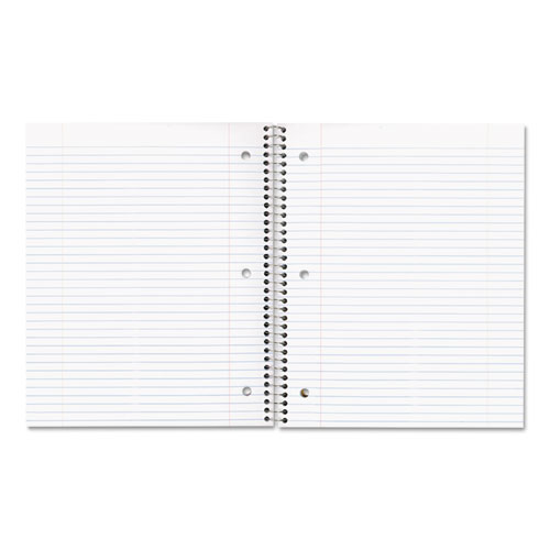 Picture of Single-Subject Wirebound Notebooks, Medium/College Rule, Randomly Assorted Kraft Covers, (80) 11 x 8.88 Sheets