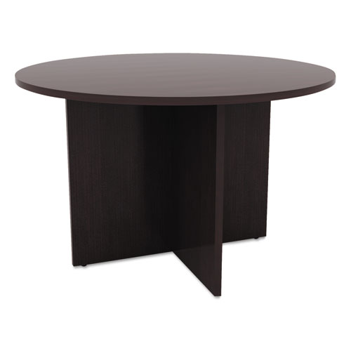 Alera+Valencia+Round+Conference+Table+with+Legs%2C+42%26quot%3B+Diameter+x+29.5h%2C+Espresso