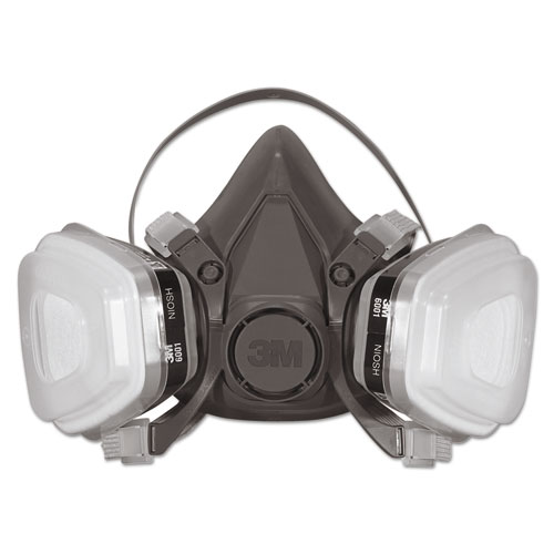 Picture of Half Facepiece Paint Spray/Pesticide Respirator, Large