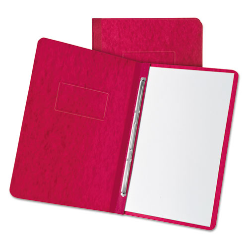 Picture of Heavyweight PressGuard and Pressboard Report Cover w/Reinforced Side Hinge, 2-Prong Fastener, 3" Cap, 8.5 x 11, Executive Red