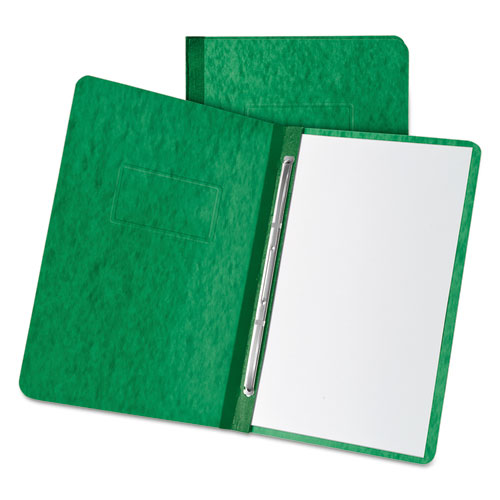 Picture of Pressboard Report Cover, 2 Prong Fastner, Letter, 3" Capacity, Dark Green