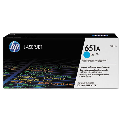 HP+651a%2C+%28ce341a-G%29+Cyan+Original+Laserjet+Toner+Cartridge+For+Us+Government