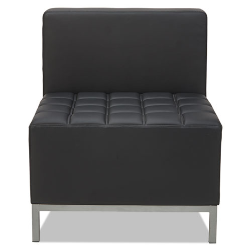 Picture of Alera QUB Series Armless L Sectional, 26.38w x 26.38d x 30.5h, Black