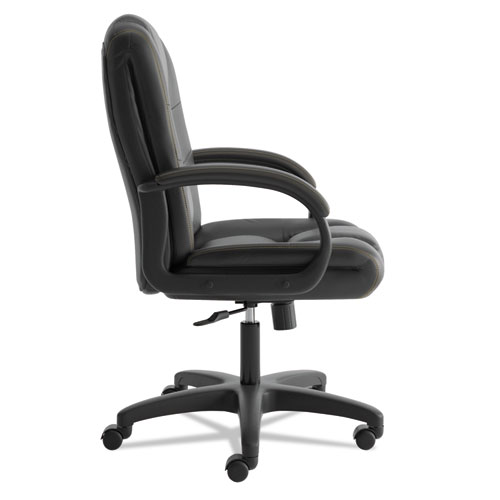 Picture of HVL131 Executive High-Back Chair, Supports Up to 250 lb, 18.5" to 22" Seat Height, Black