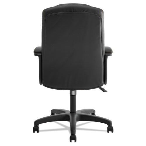 Picture of HVL131 Executive High-Back Chair, Supports Up to 250 lb, 18.5" to 22" Seat Height, Black