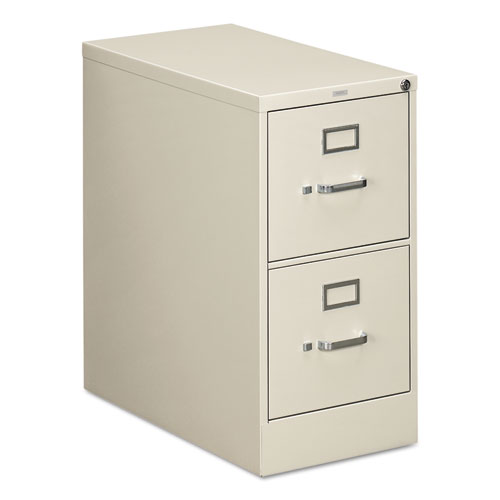 Picture of 310 Series Vertical File, 2 Letter-Size File Drawers, Light Gray, 15" x 26.5" x 29"