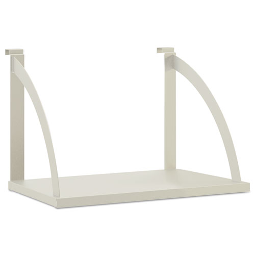 Picture of Versé Panel System Hanging Shelf, 24w x 12.75d, Gray