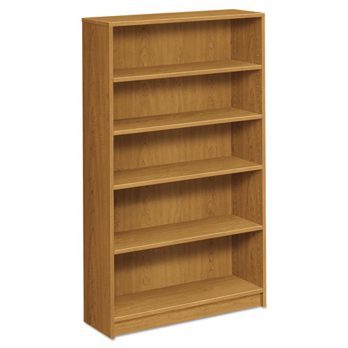 Picture of 1870 Series Bookcase, Five-Shelf, 36w x 11.5d x 60.13h, Harvest