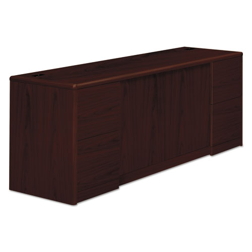 Picture of 10700 Series Credenza w/Doors, 72w x 24d x 29.5h, Mahogany
