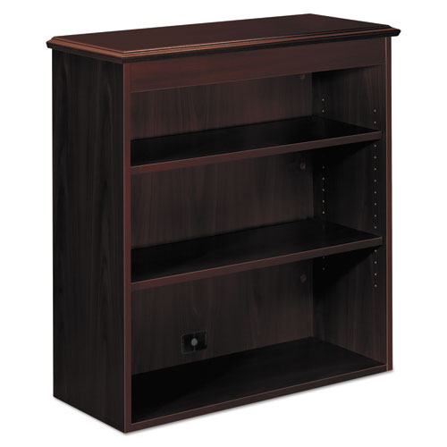 Picture of 94000 Series Bookcase Hutch, 35.75w x 14.31d x 37h, Mahogany