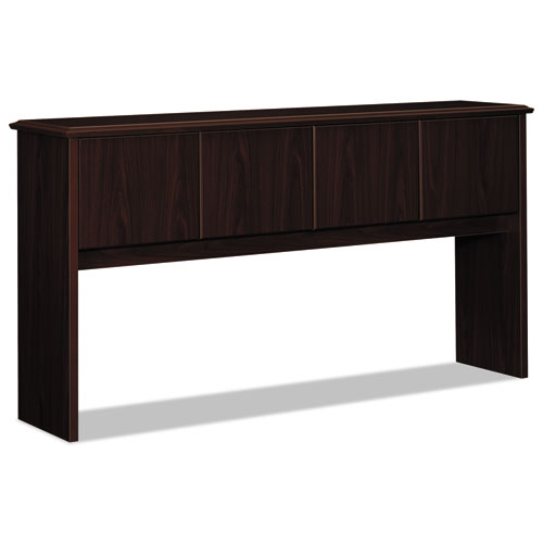 Picture of 94000 Series Stack-On Storage Hutch with 4 Doors, 70w x 16.13d x 37h, Mahogany