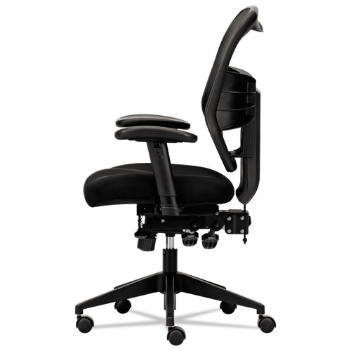 Picture of VL532 Mesh High-Back Task Chair, Supports Up to 250 lb, 17" to 20.5" Seat Height, Black