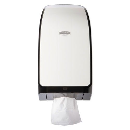 Hygienic+Bathroom+Tissue+Dispenser%2C+7.38+x+6.38+x+13.75%2C+White