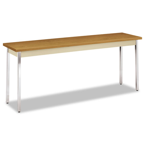 Picture of Utility Table, Rectangular, 72w x 18d x 29h, Harvest/Putty