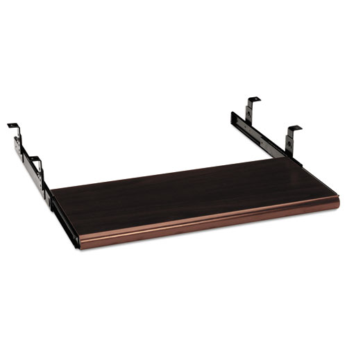 Picture of Slide-Away Keyboard Platform, Laminate, 21.5w x 10d, Mahogany