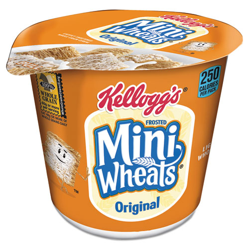 Picture of Breakfast Cereal, Frosted Mini Wheats, Single-Serve, 6/Box