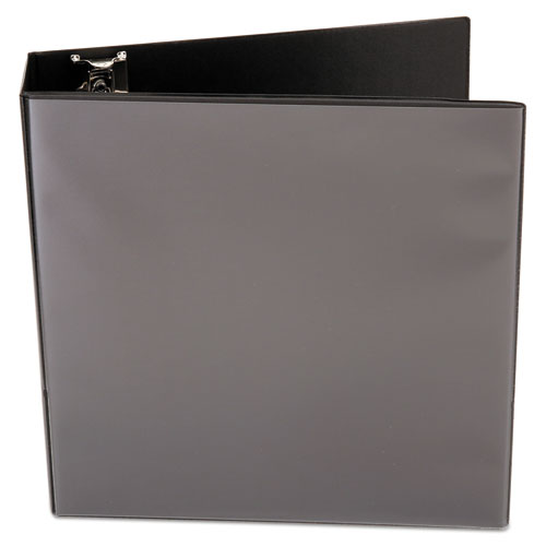 Picture of Slant D-Ring View Binder, 3 Rings, 3" Capacity, 11 x 8.5, Black