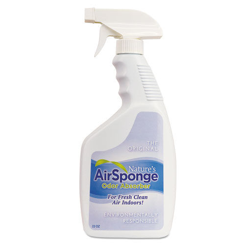 Picture of Sponge Odor Absorber Spray, Fragrance Free, 22 oz Spray Bottle, 12/Carton