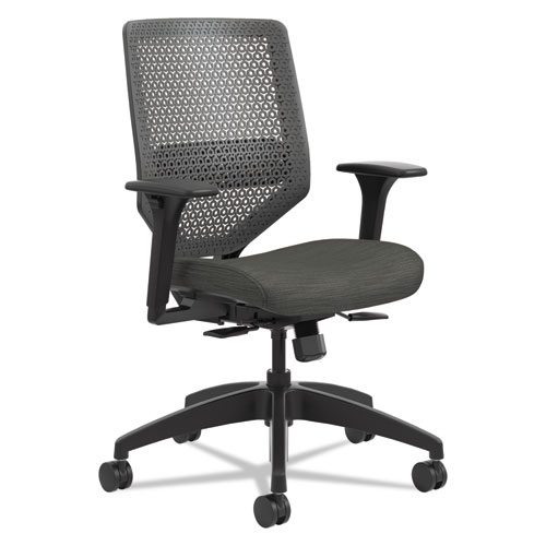 Solve+Series+Reactiv+Back+Task+Chair%2C+Supports+Up+To+300+Lb%2C+18%26quot%3B+To+23%26quot%3B+Seat+Height%2C+Ink+Seat%2C+Charcoal+Back%2C+Black+Base