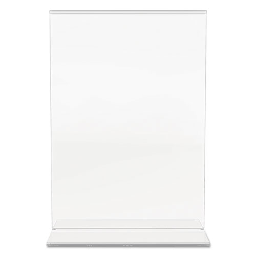 Picture of Classic Image Double-Sided Sign Holder, 5 x 7 Insert, Clear