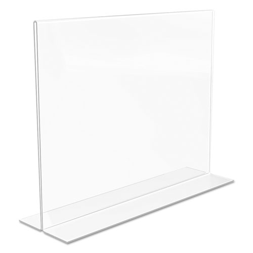 Picture of Classic Image Double-Sided Sign Holder, 11 x 8.5 Insert, Clear