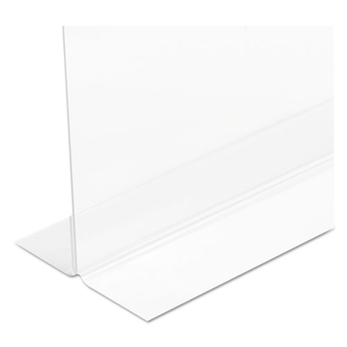 Picture of Classic Image Double-Sided Sign Holder, 11 x 8.5 Insert, Clear