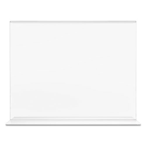 Picture of Classic Image Double-Sided Sign Holder, 11 x 8.5 Insert, Clear