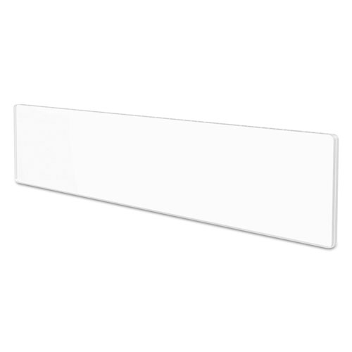 Picture of Superior Image Cubicle Nameplate Sign Holder, 8.5 x 2 Insert, Clear