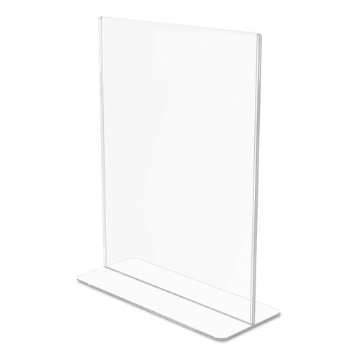 Picture of Superior Image Double Sided Sign Holder, 8.5 x 11 Insert, Clear