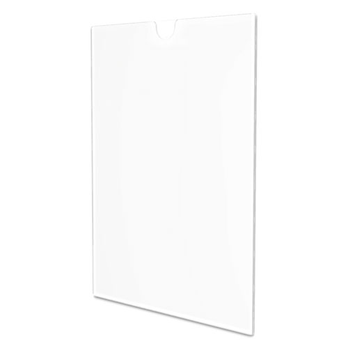 Picture of Superior Image Cubicle Sign Holder, 8.5 x 11 Insert, Clear