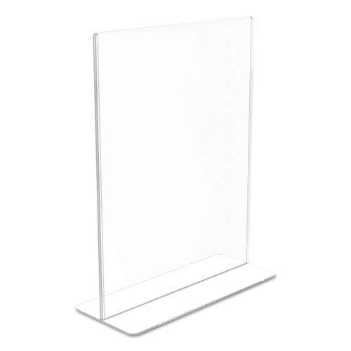 Picture of Superior Image Double Sided Sign Holder, 8.5 x 11 Insert, Clear